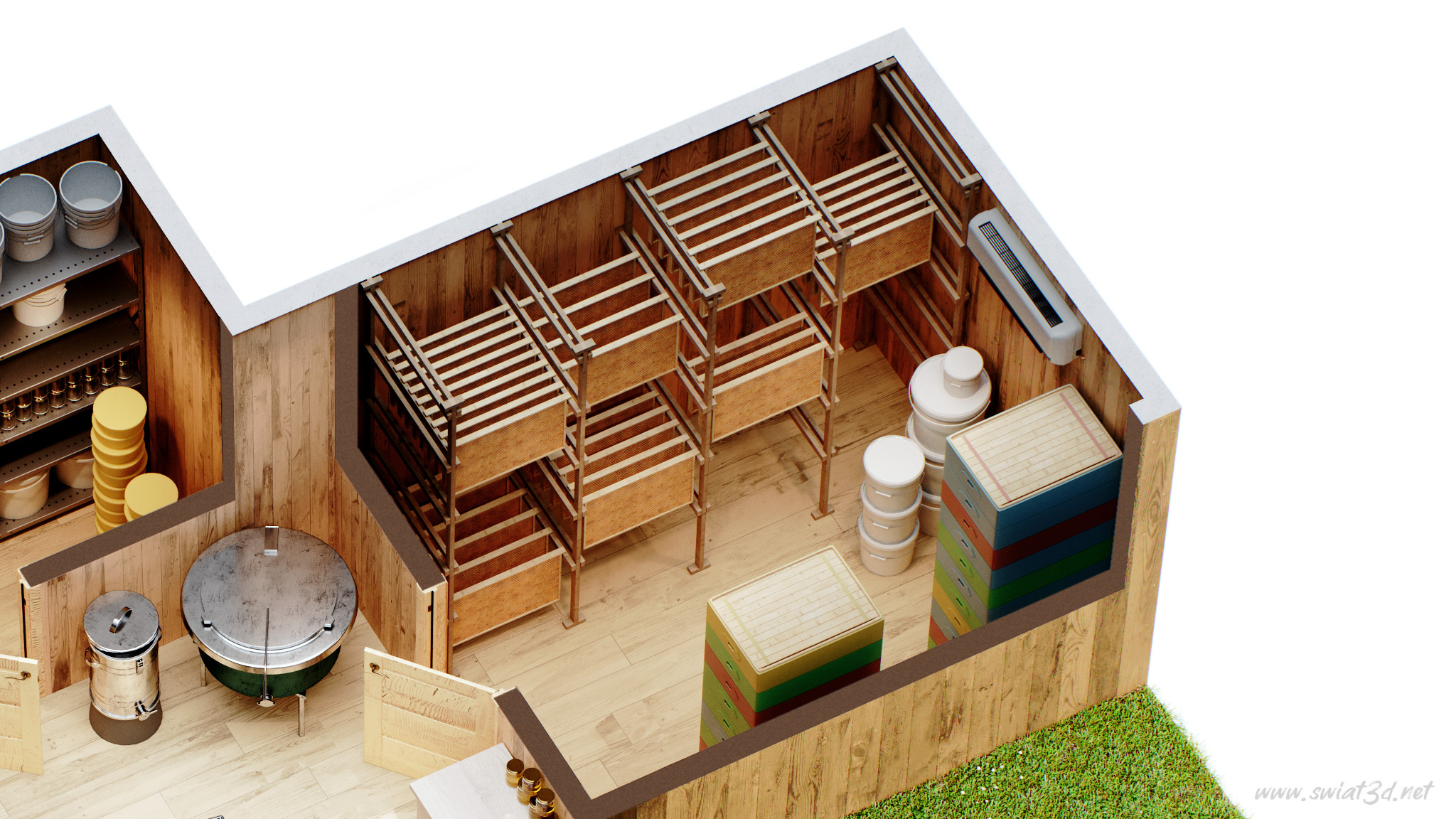 BEEKEEPER « fotorealistyczne wizualizacje